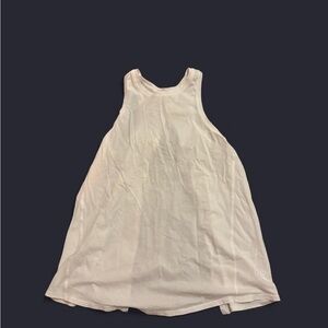 Lululemon white backless women’s tank top